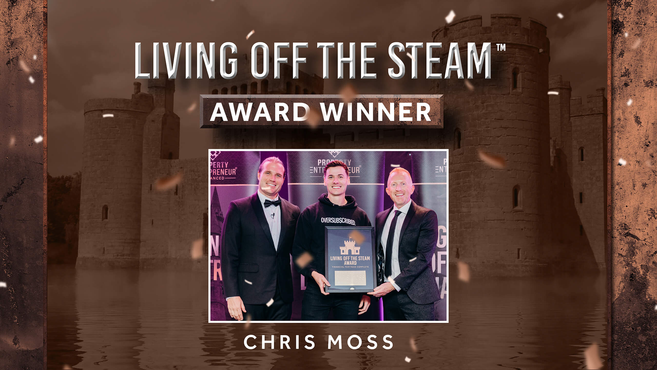 Living Off The Steam Award